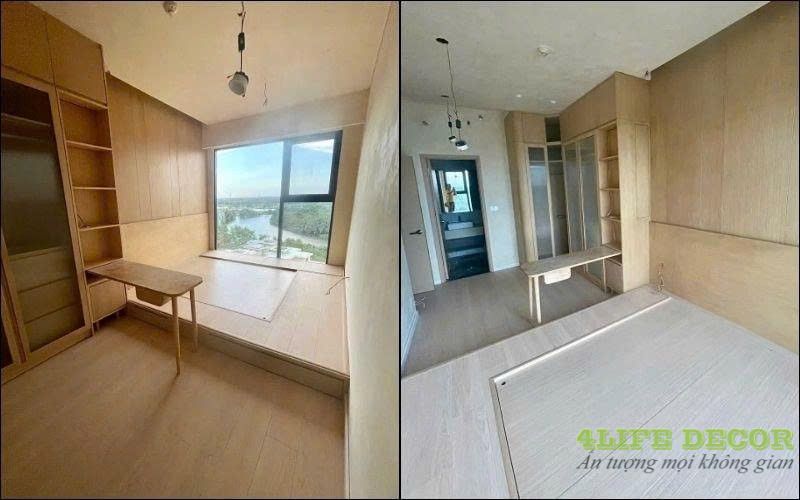 Thi công nội thất - Phòng ngủ Master