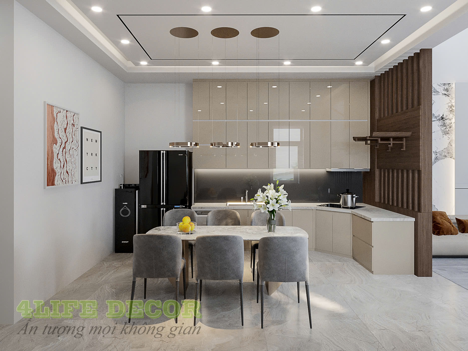 Acrylic – Lựa chọn hoàn hảo cho không gian nội thất sang trọng