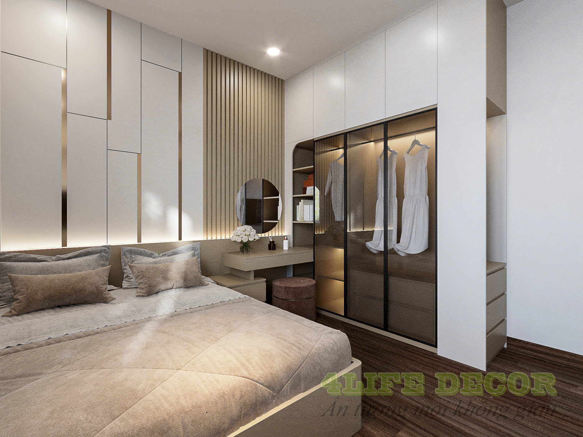 Ứng dụng mở rộng trong thiết kế nội thất hiện đại sử dụng acrylic 