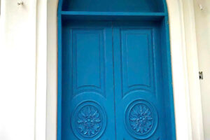 Cửa Gỗ đi 2 Cánh D086