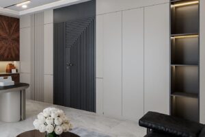 Cửa Gỗ 1 Cánh D087