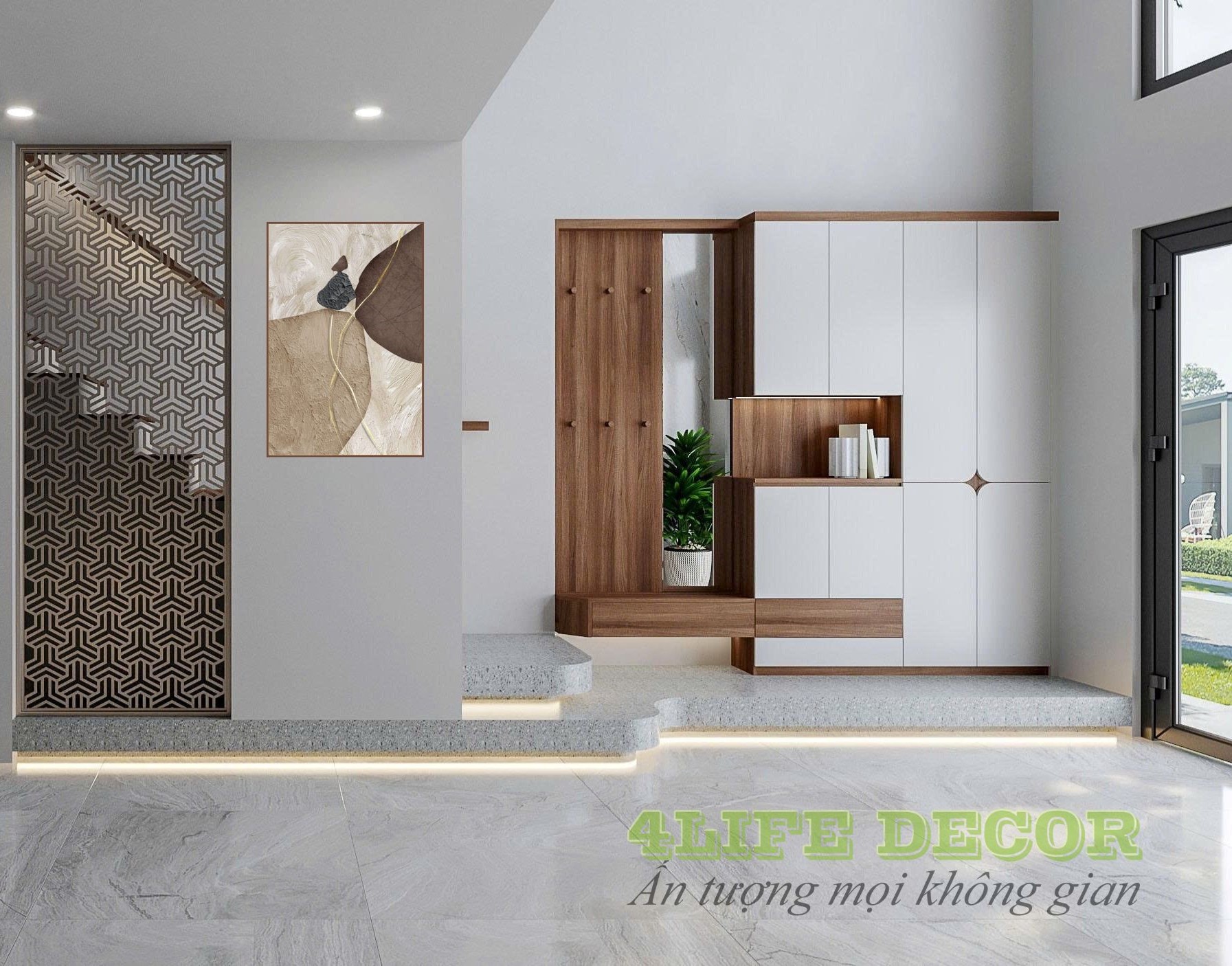 Thiết kế nội thất nhà phố – Garage tiện ích 3