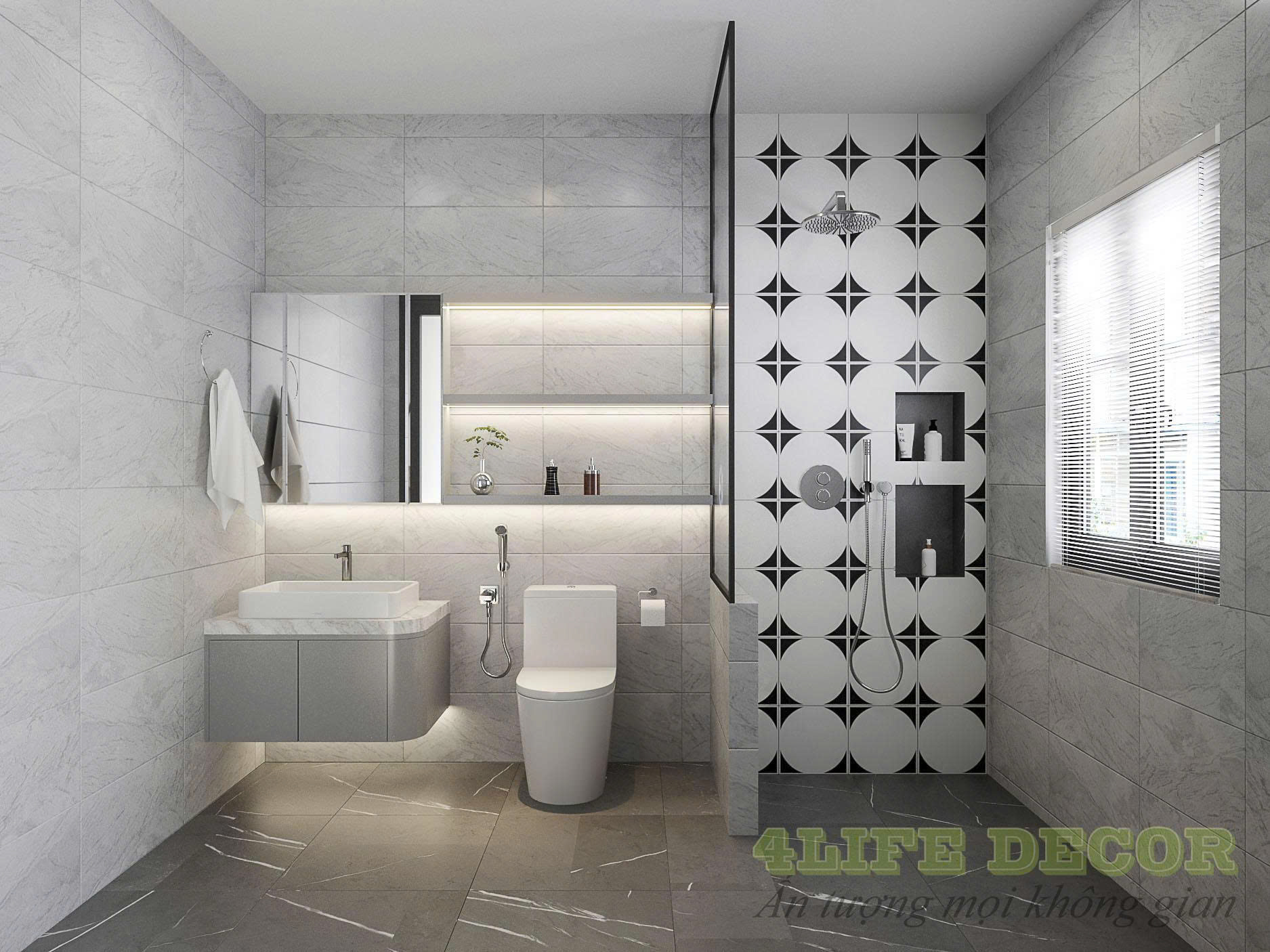 THIẾT KẾ THI CÔNG NỘI THẤT CĂN HỘ CAO CẤP - ANH DUY TÂN BÌNH 1