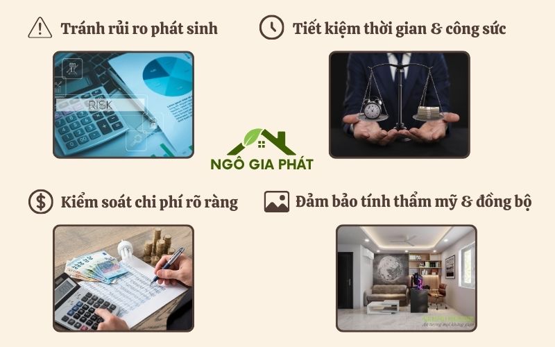 lý do nên chọn thiết kế và thi công nội thất trọn gói