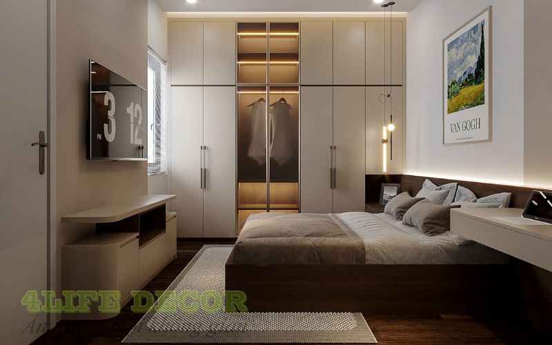 Tủ quần áo âm tường