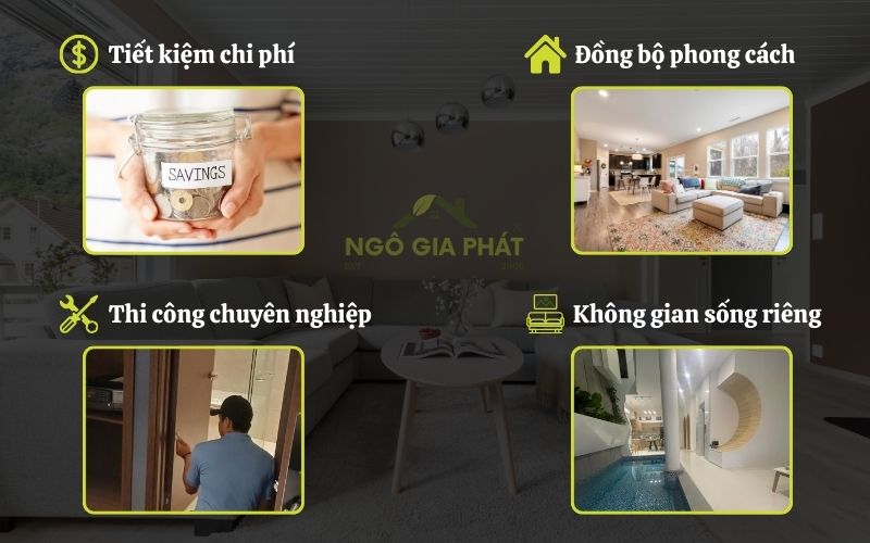 Lợi Ích Khi Chọn Ngô Gia Phát Thiết Kế Thi Công Nội Thất Tại TP.HCM