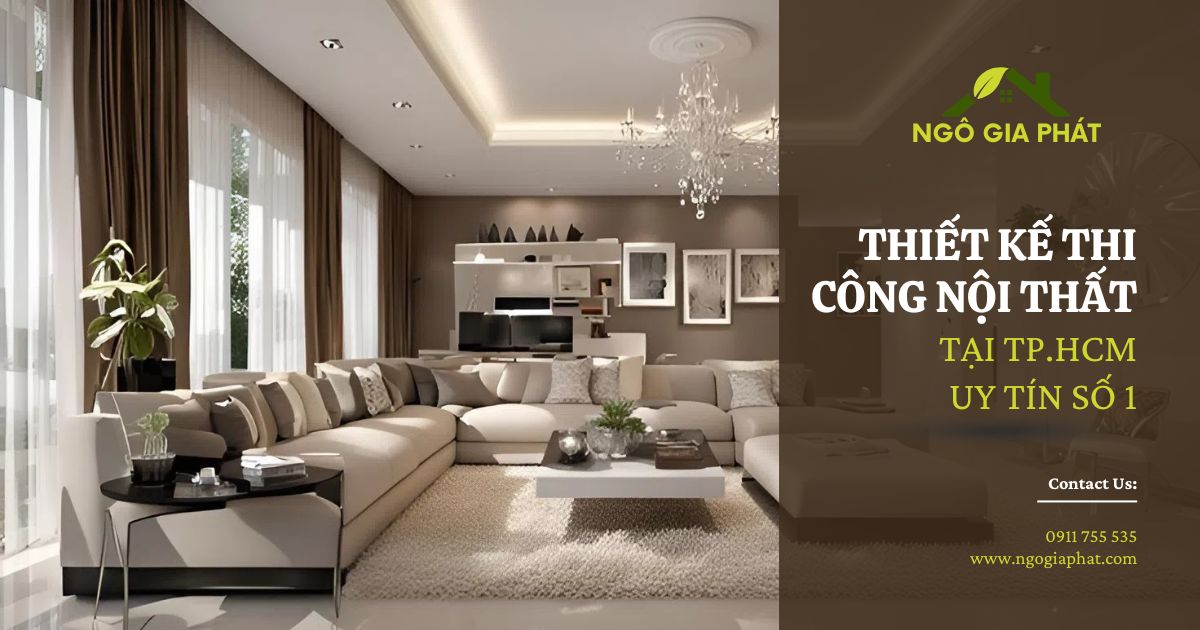 Thiết Kế Thi Công Nội Thất Tại TP.HCM Uy Tín Hàng Đầu