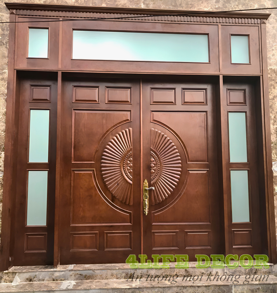 Cửa gỗ: Tổng hợp các mẫu đẹp, sang trọng và báo giá mới nhất 2026 21 cửa gỗ