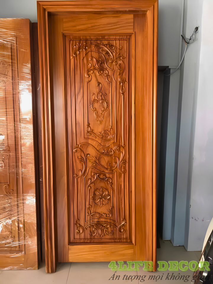 Cửa gỗ: Tổng hợp các mẫu đẹp, sang trọng và báo giá mới nhất 2026 13 cửa gỗ