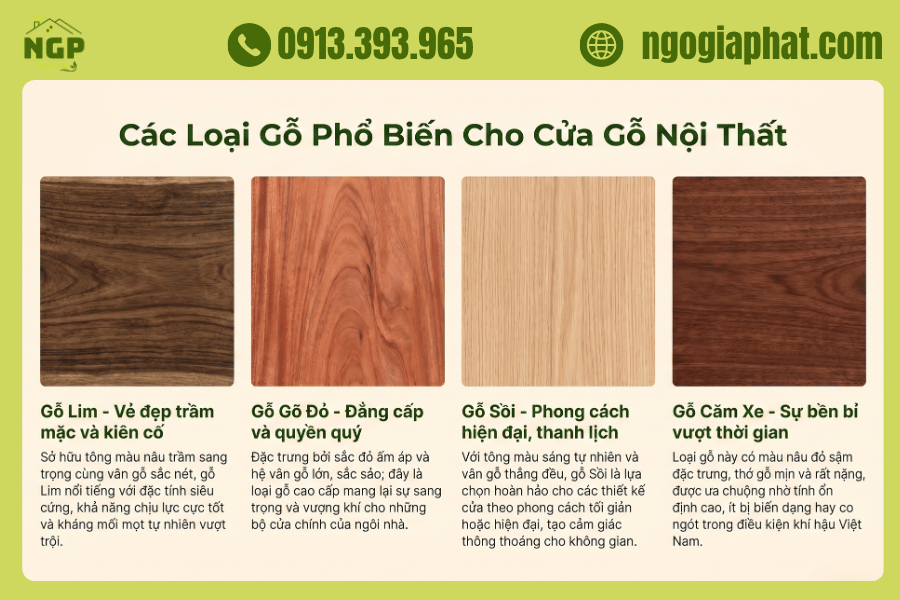 cửa gỗ tự nhiên