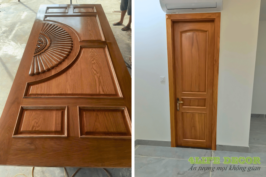 giá cửa gỗ