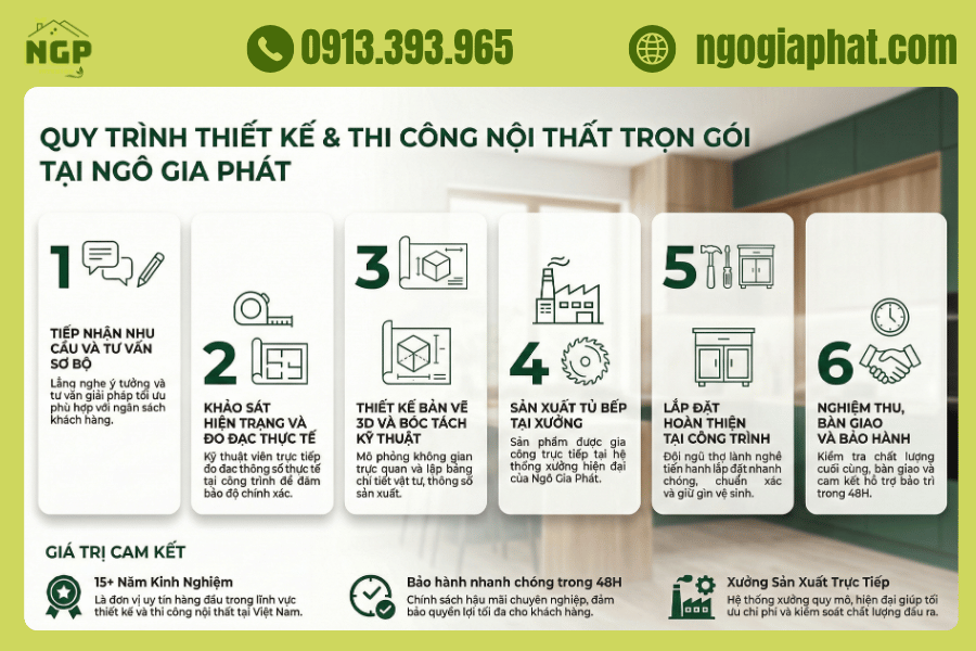 99+ Mẫu tủ bếp đẹp đơn giản, hiện đại và tối ưu chi phí 2026 8 tủ bếp đẹp đơn giản