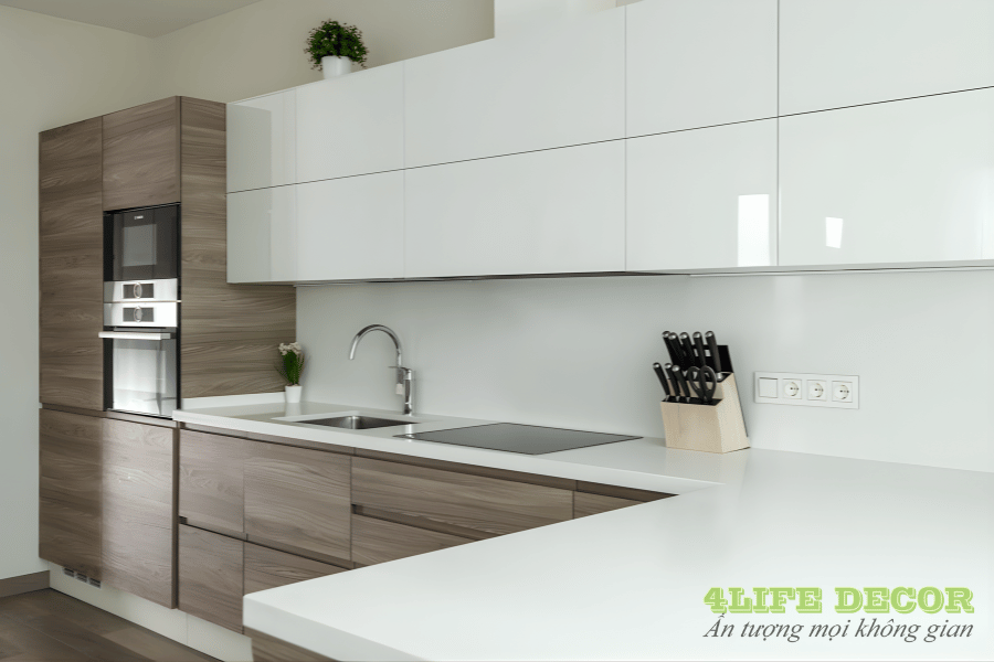 Ưu điểm và hạn chế của tủ bếp Acrylic: thông tin cần hiểu rõ để ứng dụng cho nội thất nhà phố, chung cư? 10 ưu nhược điểm của tủ bếp acrylic