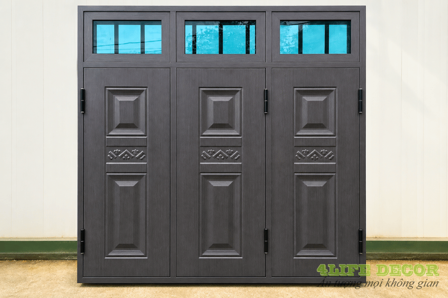 cửa gỗ 3 cánh