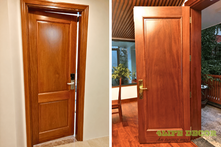 Cửa Gỗ Ghép Là Gì? Báo Giá & 10+ Mẫu Cửa Gỗ Ghép Thanh Bền Đẹp 1 cửa gỗ ghép