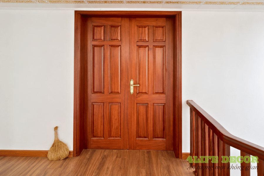 Cửa Gỗ Ghép Là Gì? Báo Giá & 10+ Mẫu Cửa Gỗ Ghép Thanh Bền Đẹp 7 cửa gỗ ghép