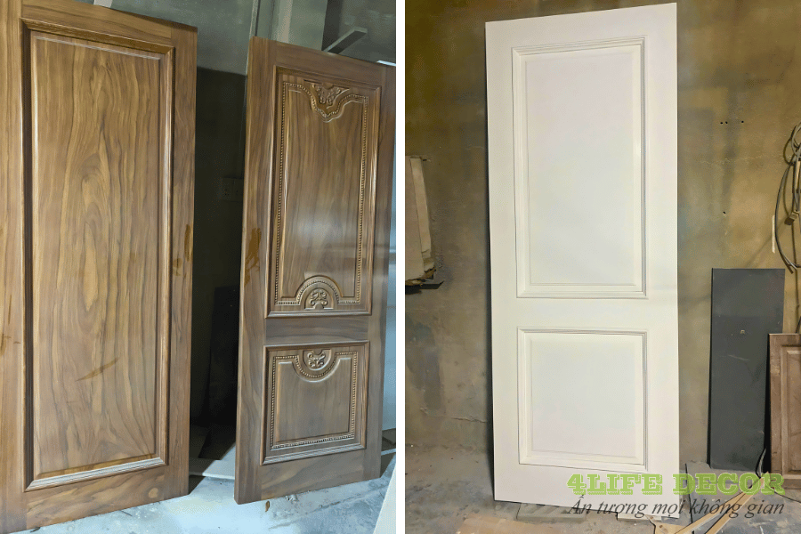 Top 3 Cửa Gỗ Rẻ Đẹp, Bền Bỉ & Báo Giá Mới Nhất 2026 4 cửa gỗ rẻ