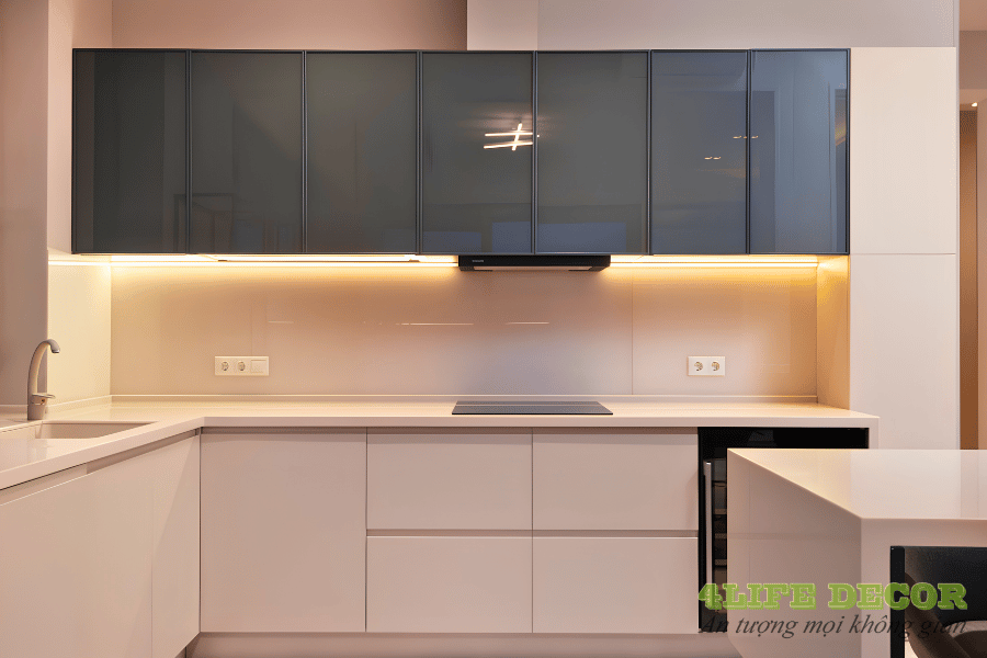 tủ bếp acrylic giá bao nhiêu