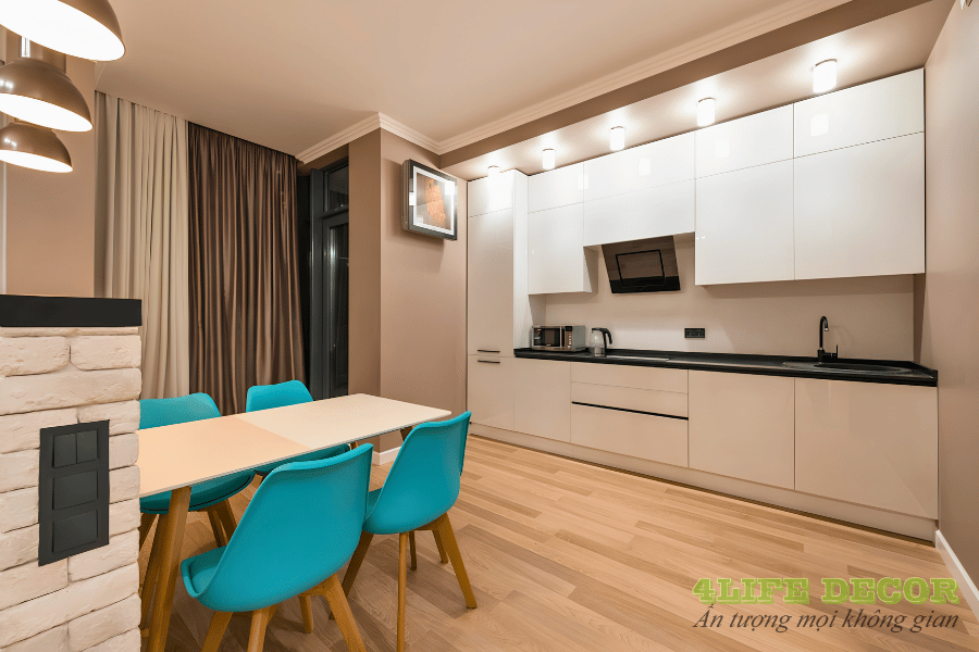 tủ bếp acrylic giá bao nhiêu